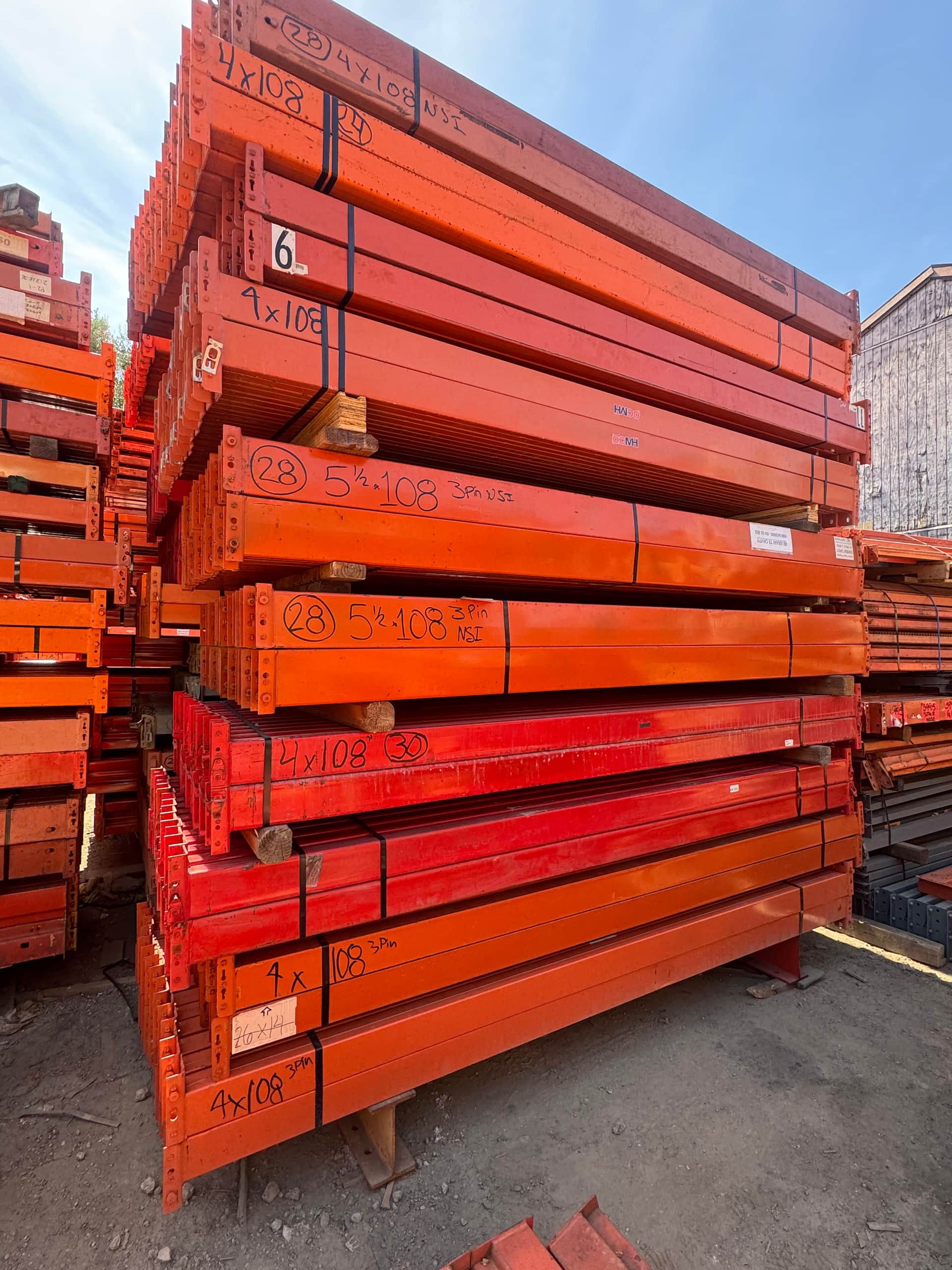 5" x 108" Load Beam